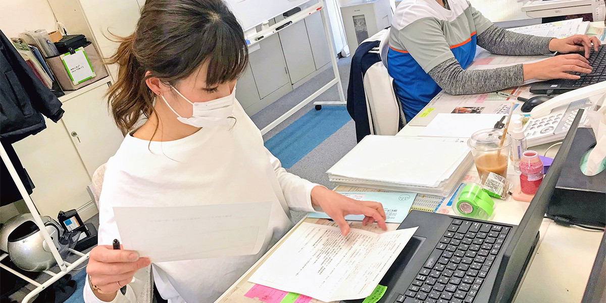 佐藤さん(平成30年7月16日入社)