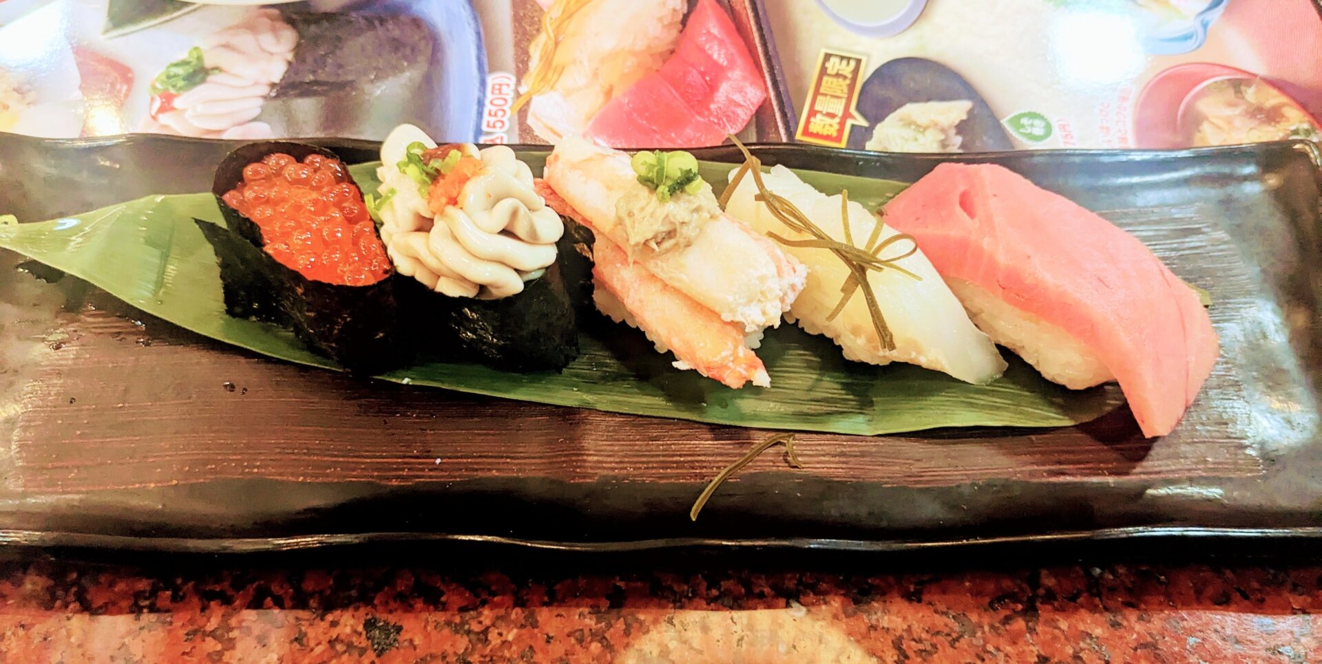 お寿司でお祝い🍣