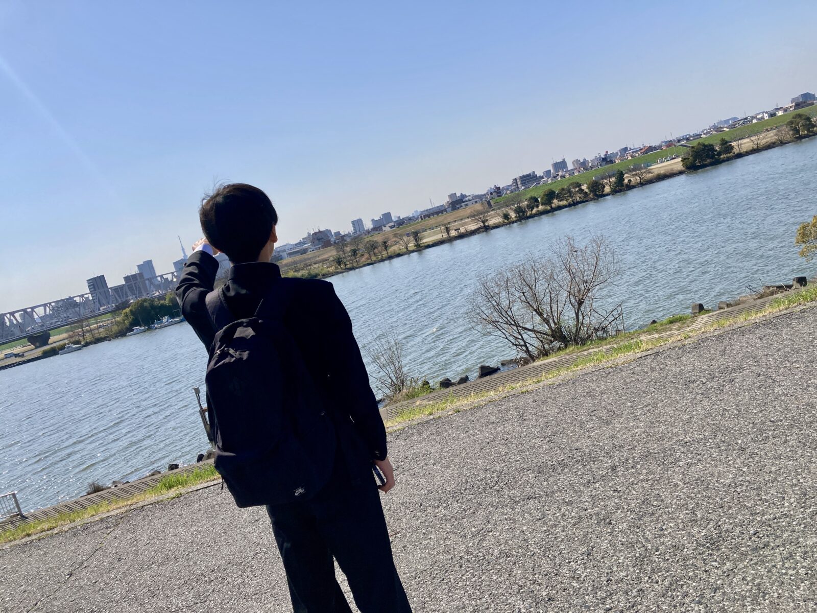いい天気☀️