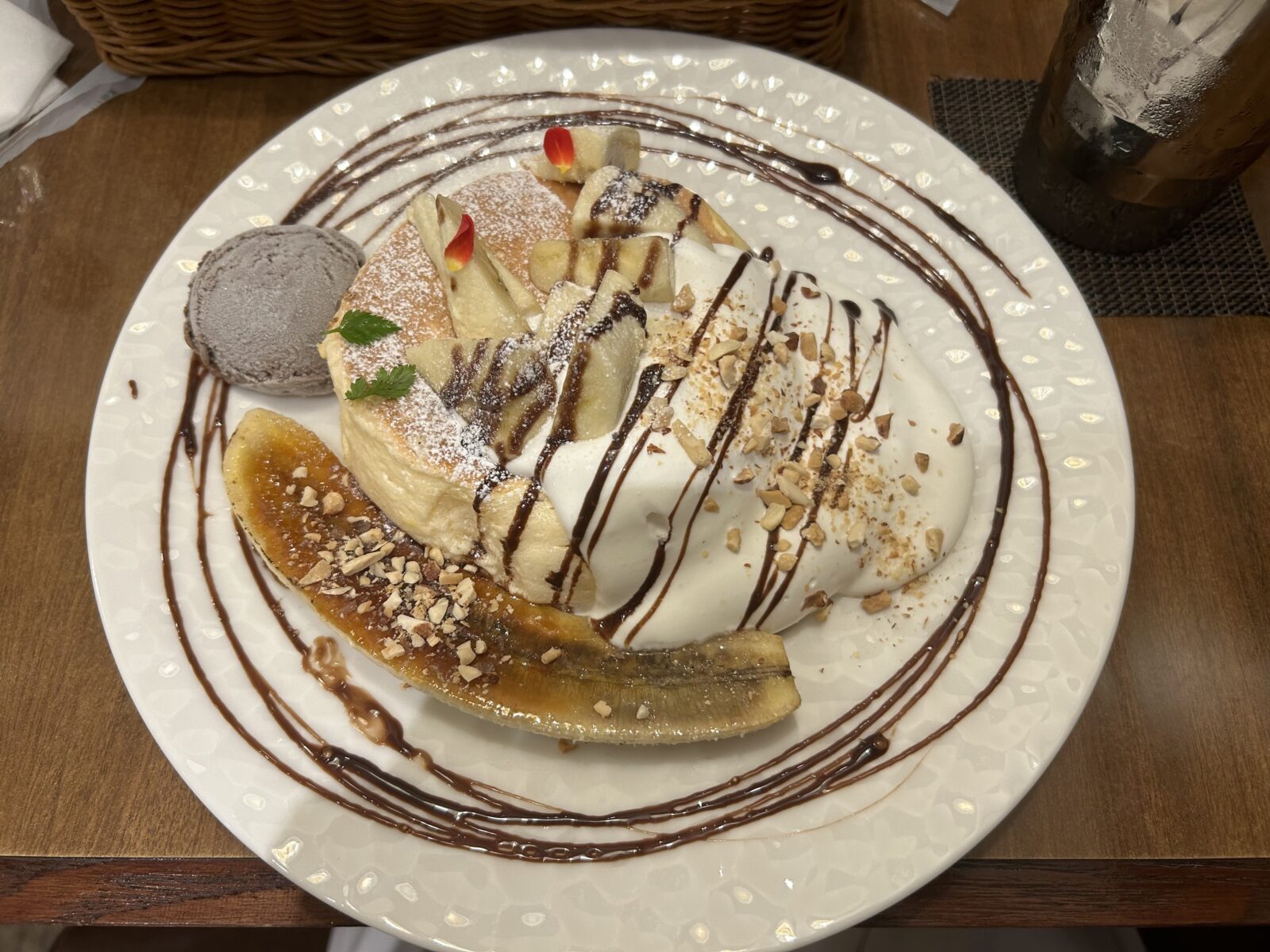 念願のパンケーキ🥞