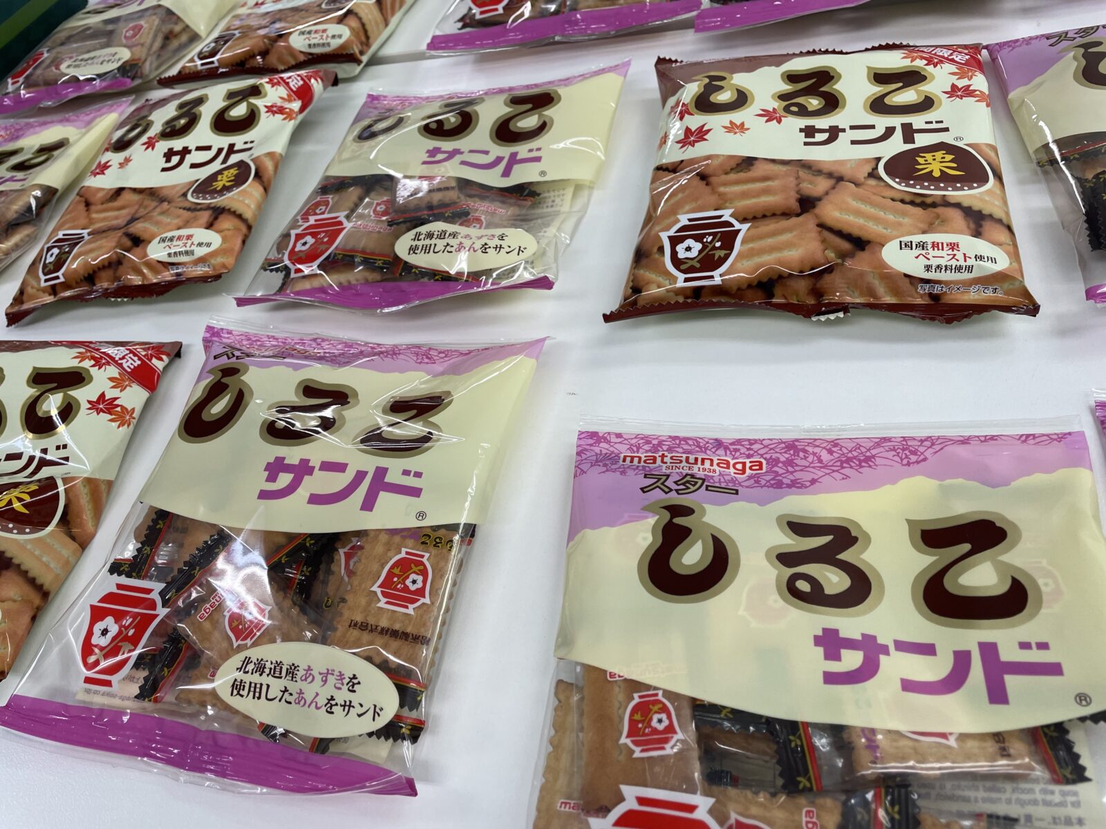 しるこサンドは愛知県の銘菓